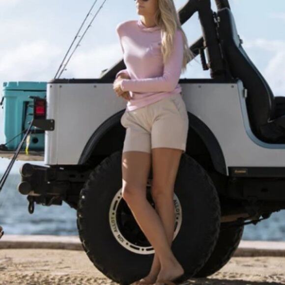 Hukgear Women's Pink Waypoint Pullover Hoodie | Small - Picture 1 of 9
